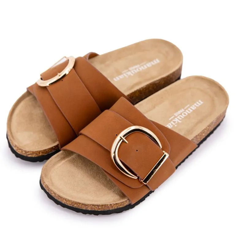 Mules une bride à boucle Femme MANOUKIAN