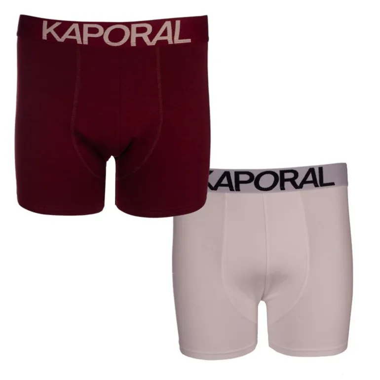 Pack de 2 boxers élastique Barry Homme KAPORAL