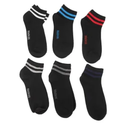 Pack de 6 socquettes rayées multicolores ricardo Homme REDSKINS