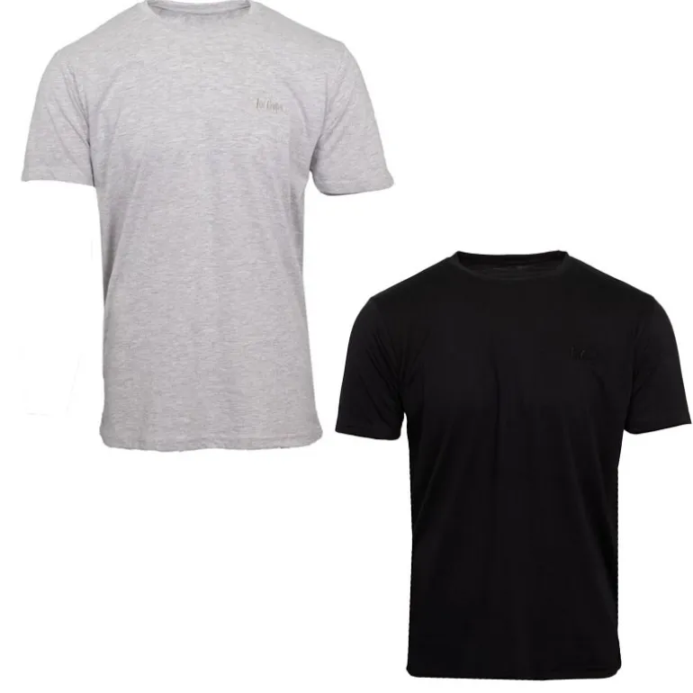 Pack de 2 tee shirt col rond manfred Homme LEE COOPER