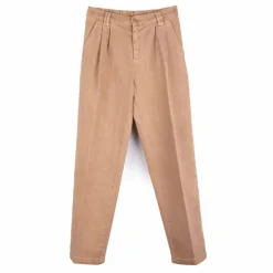 Pantalon à pinces en toile Femme HAPPY