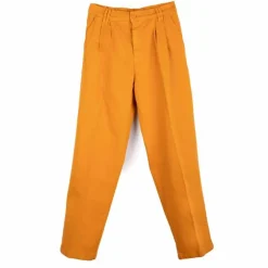 Pantalon à pinces en toile Femme HAPPY