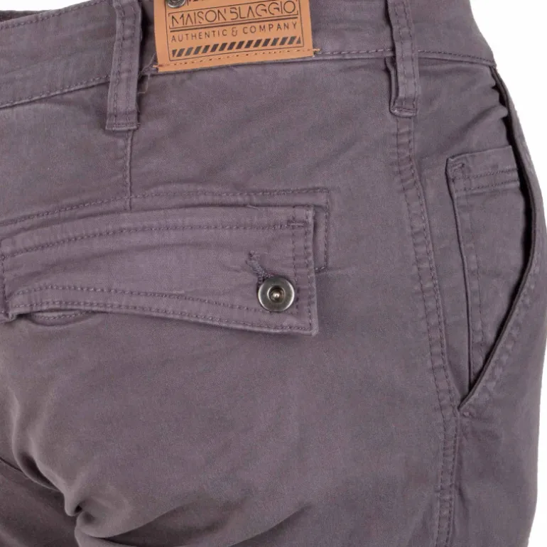 Pantalon ajusté cargo multipoches Tanera Homme BLAGGIO