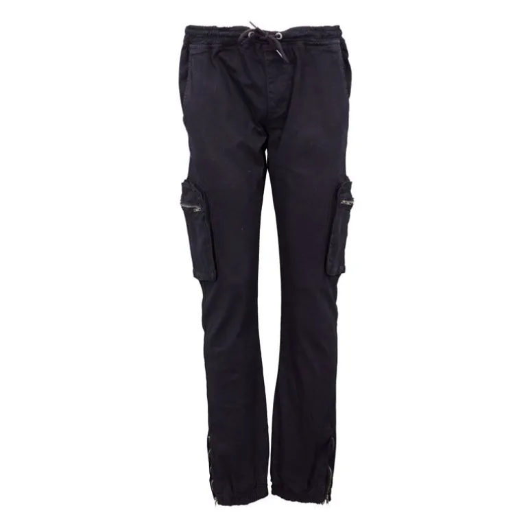 Pantalon avec poches zippées coupe cargo Homme BILL TORNADE