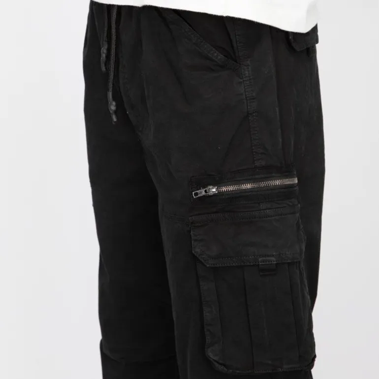 Pantalon cargo poche zippée coton stretch arthur Homme PANAME BROTHERS