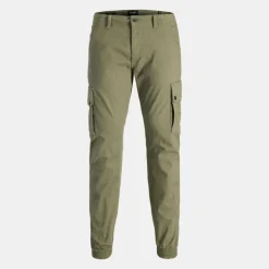 Pantalon cargo tapered coton avec poches Homme JACK & JONES
