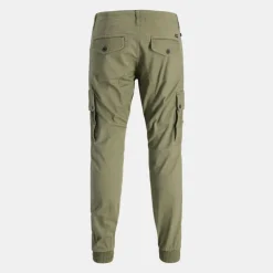 Pantalon cargo tapered coton avec poches Homme JACK & JONES