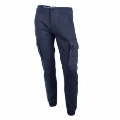 Pantalon cargo uni coton stretch Homme JACK & JONES