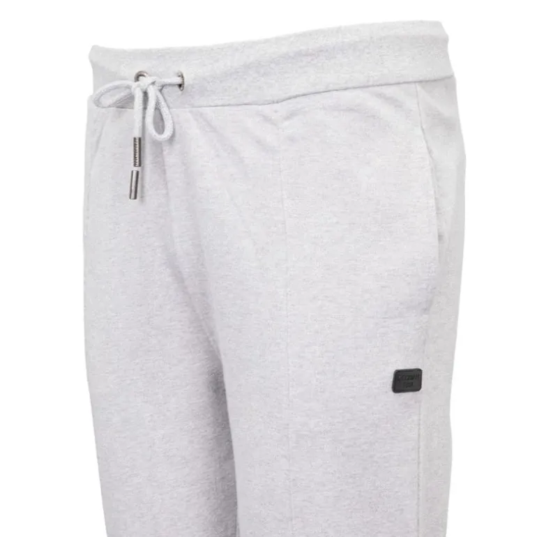 Pantalon carotte jogging chiné coton pianissimo Homme CERRUTI