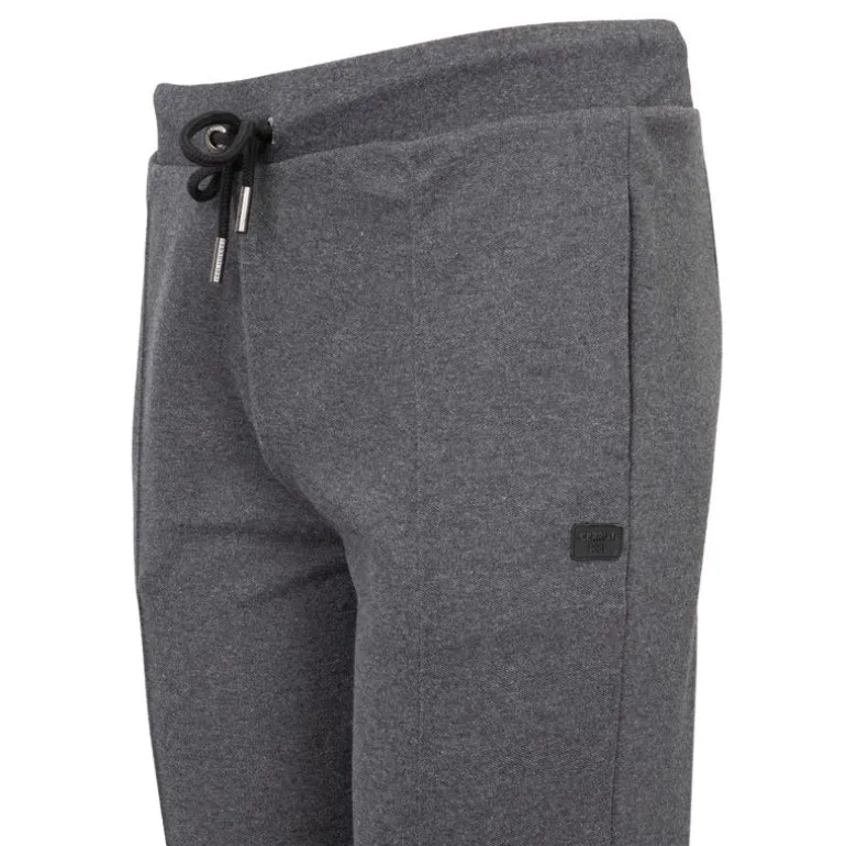 Pantalon carotte jogging chiné coton pianissimo Homme CERRUTI