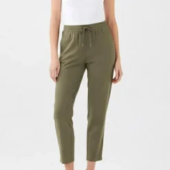 Pantalon carotte élite kaki kalamata Femme ONLY
