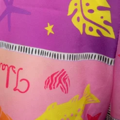 Pantalon cheli regular à motif Femme HOLLY AND JOEY