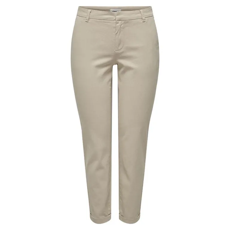 Pantalon chino beige Femme ONLY
