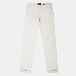 Pantalon chino beige taille basse avec ourlets Homme DOCKERS