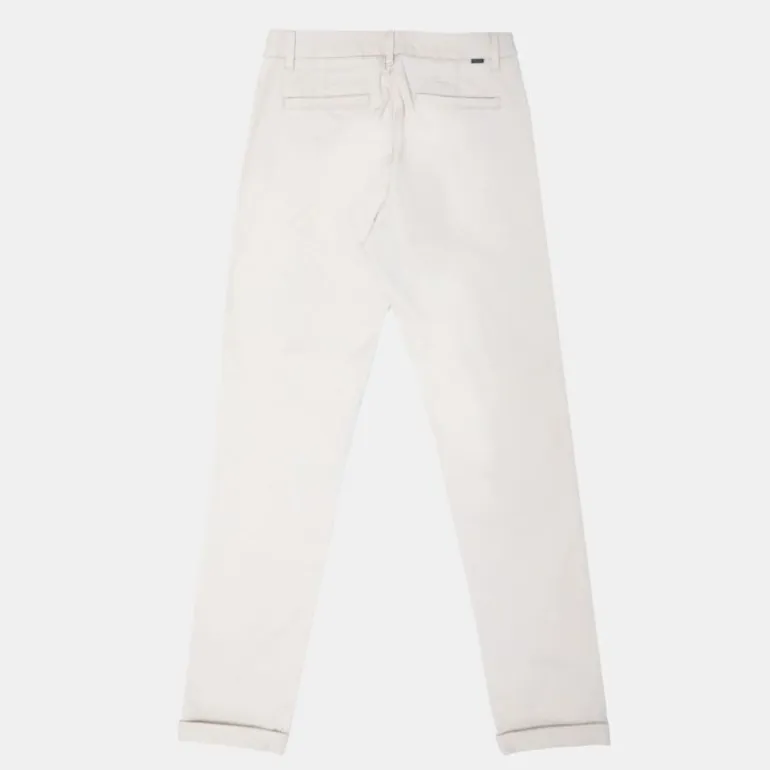 Pantalon chino beige taille basse avec ourlets Homme DOCKERS