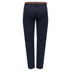 Pantalon chino ceinture tressée Femme JDY