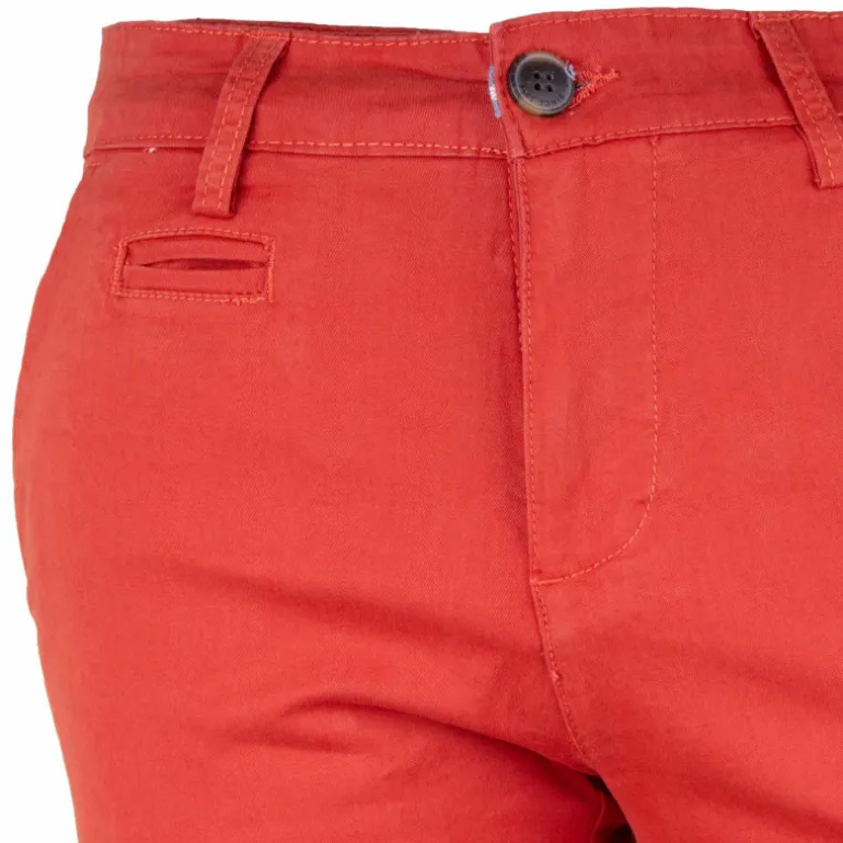 Pantalon chino coton stretch revers fermeture éclair tenali Homme BLAGGIO