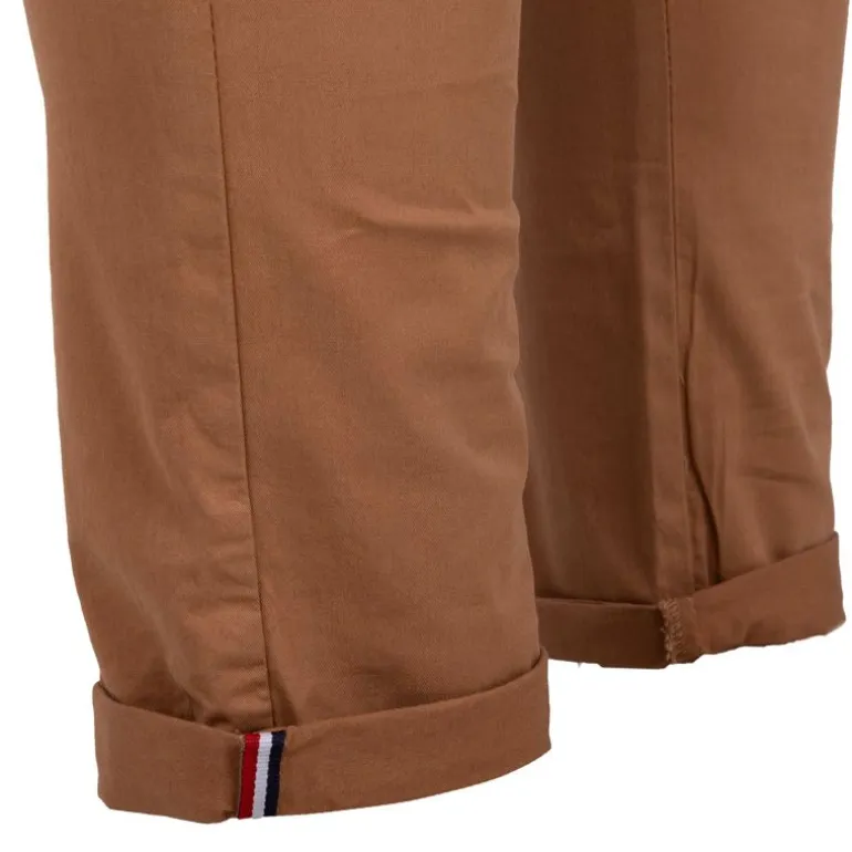 Pantalon chino coton stretch revers fermeture éclair tenali Homme BLAGGIO