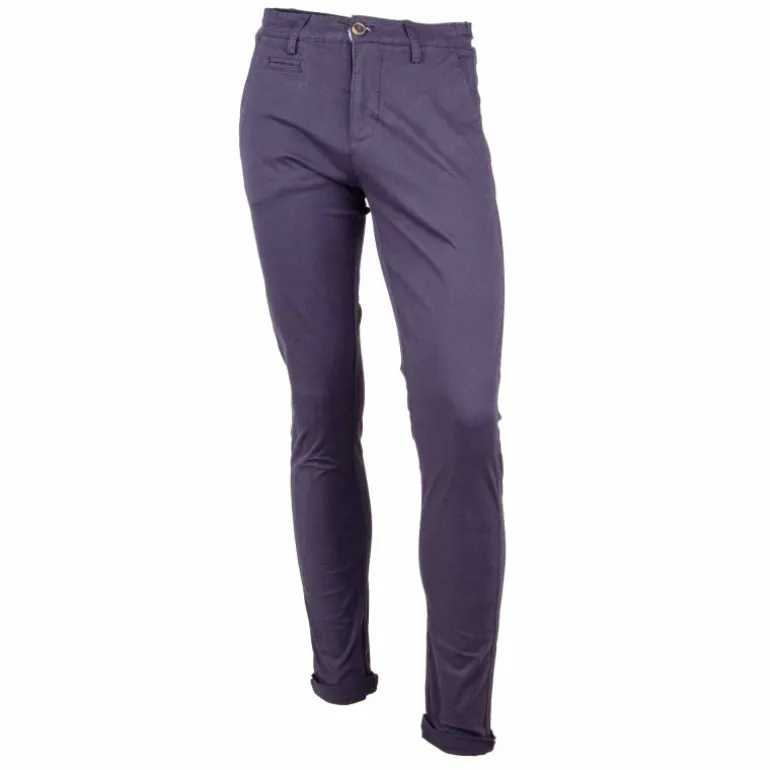 Pantalon chino coton stretch revers fermeture éclair tenali Homme BLAGGIO