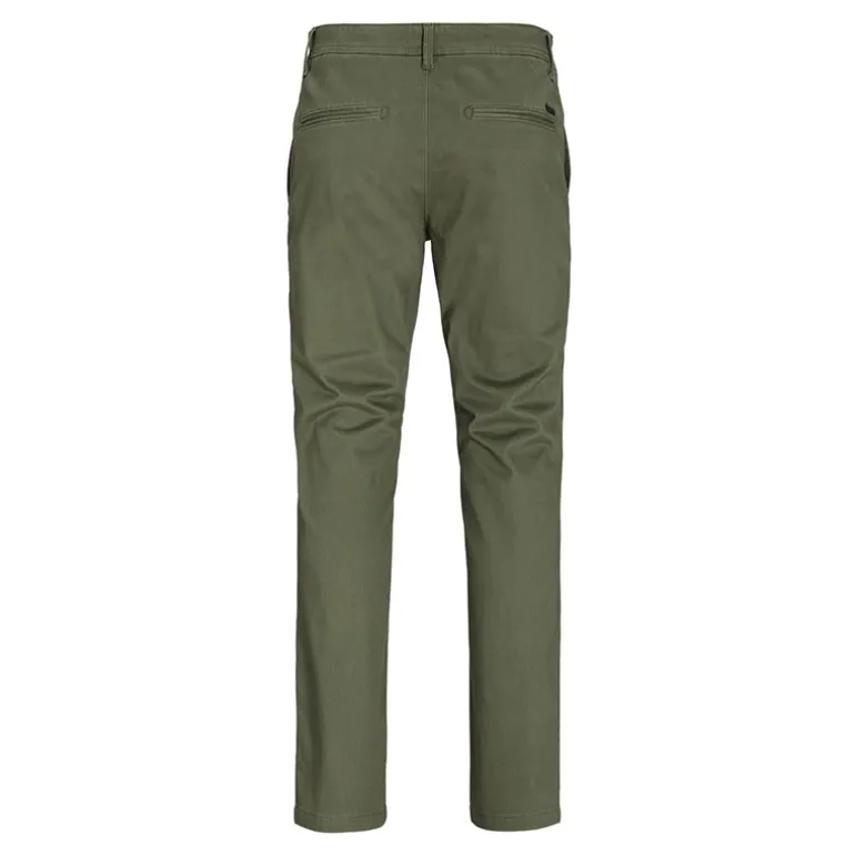 Pantalon chino kaki Homme JACK & JONES