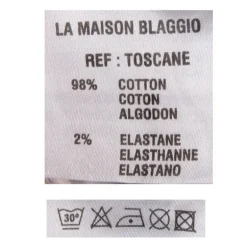 Pantalon chino uni toscane Homme BLAGGIO