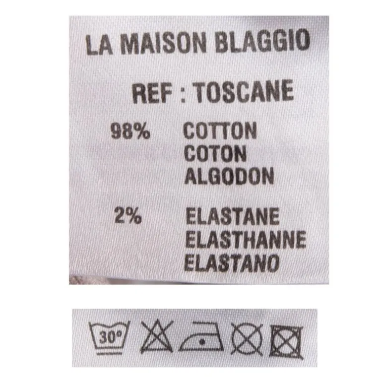 Pantalon chino uni toscane Homme BLAGGIO