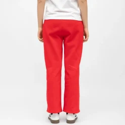 Pantalon de jogging épais rouge jambes larges petra Femme LA PETITE ETOILE