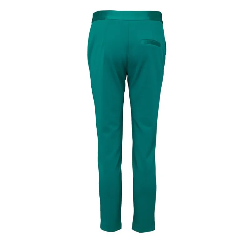 Pantalon de tailleur carotte bottiglia ceinture satinée Femme IMPERIAL