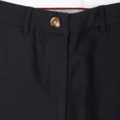 Pantalon de tailleur droit pamela bleu marine Femme LA PETITE ETOILE