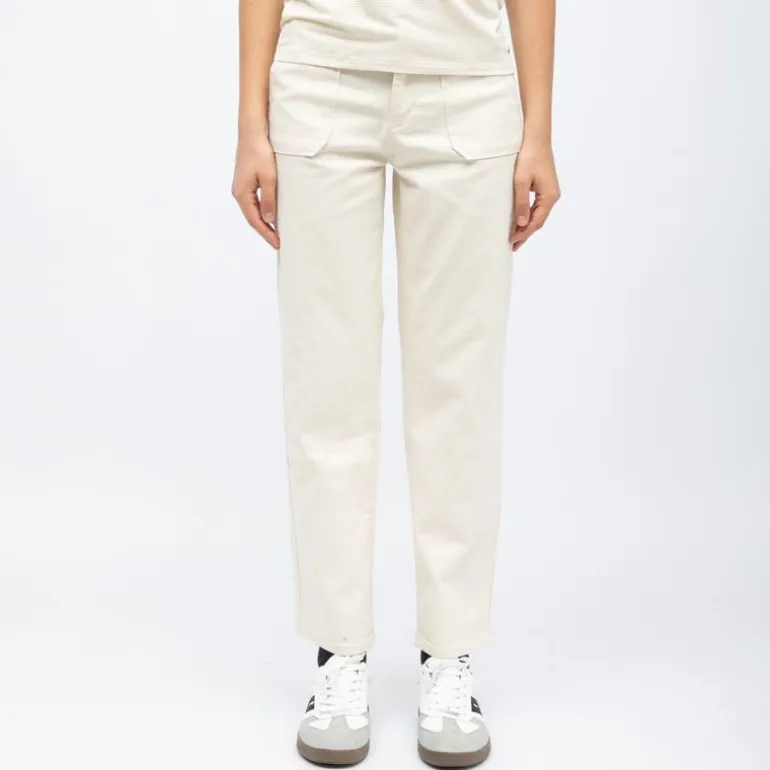 Pantalon denim écru marisol avec poches Femme LA PETITE ETOILE