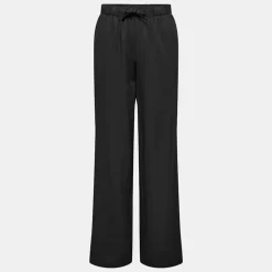 Pantalon en lin fermeture cordon Femme ONLY