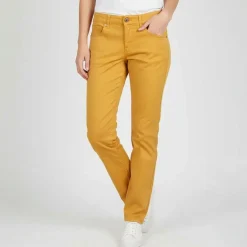 Pantalon en toile droit Femme HAPPY