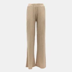 Pantalon fluide côtelé alisky beige mel Femme DEELUXE 74