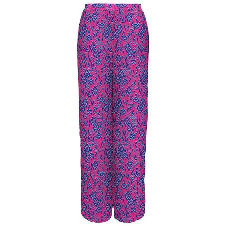 Pantalon fluide palazzo Alma imprimé graphique Femme ONLY