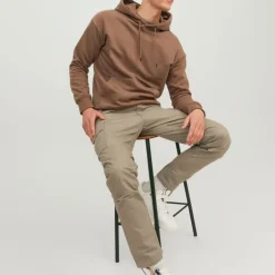 Pantalon fuselé tucker cargo avec poches Homme JACK & JONES