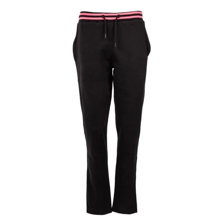 Pantalon jogging noir et rose Femme VON DUTCH