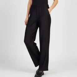 Pantalon élastique Tahlia black beauty Femme VILA