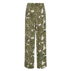 Pantalon Mara imprimé à fleurs taille élastique Femme VILA