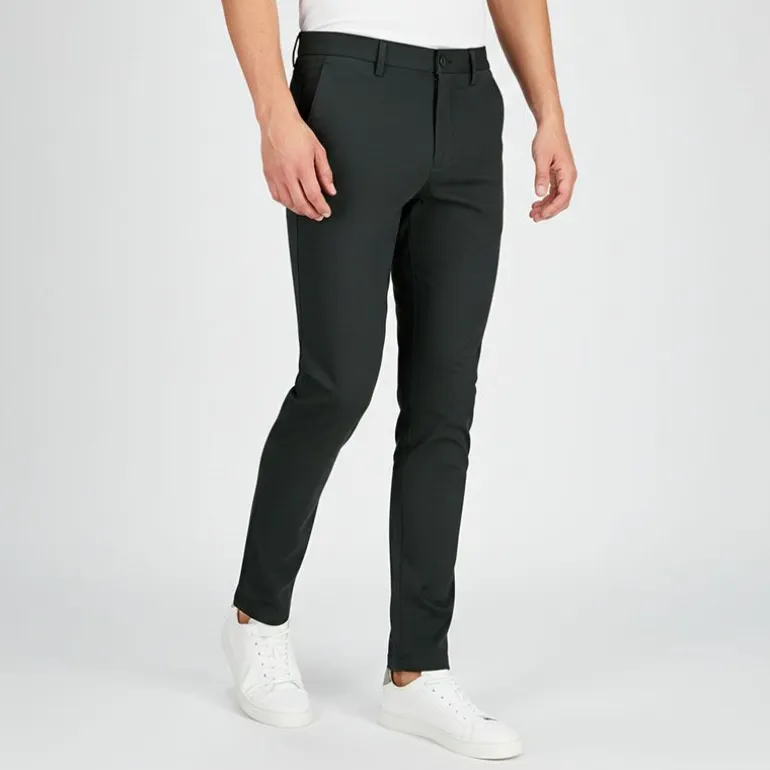 Pantalon marco dark grey slim Homme JACK & JONES