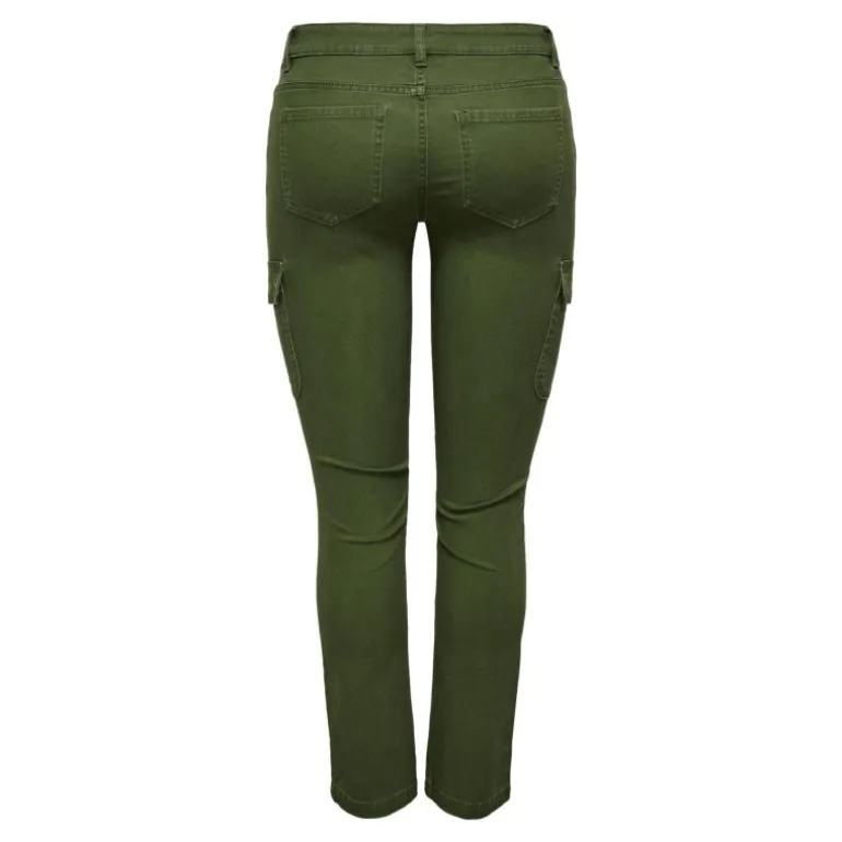 Pantalon Mobyli cargo slim coton Femme ONLY
