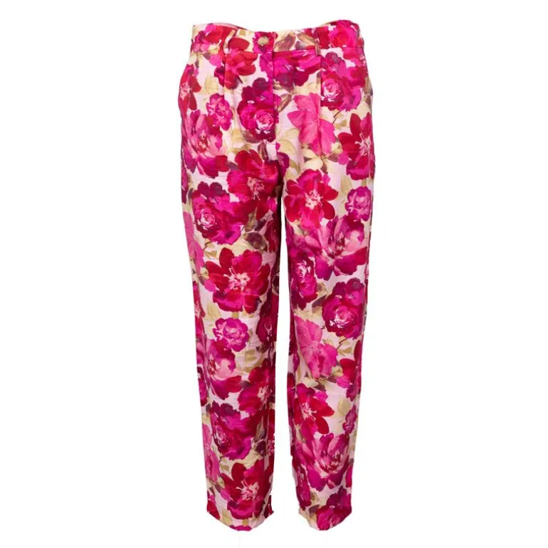 Pantalon regular fleurs Posie Femme LA PETITE ETOILE