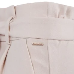 Pantalon roseline beige noeud devant Femme DEELUXE 74