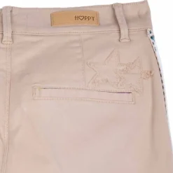 Pantalon slim fantaisies beige Femme HAPPY
