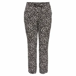 Pantalon slim léopard taille élastique cordon Femme ONLY CARMAKOMA