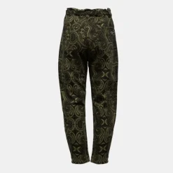 Pantalon taille haute avec imprimé motif cachemire Femme PLEASE