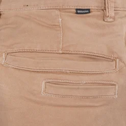 Pantalon toile jogino caramel Homme DEELUXE 74