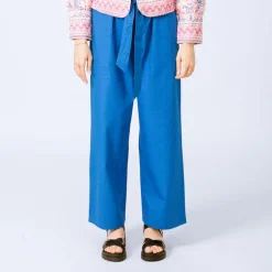 Pantalon toile ketty avec ceinture Femme ANTIK BATIK
