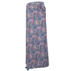 Pareo pietra imprimé cachemire bleu Femme ANTIK BATIK