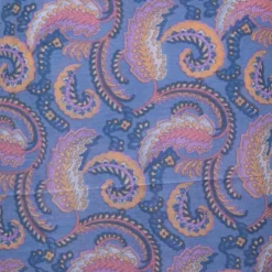 Pareo pietra imprimé cachemire bleu Femme ANTIK BATIK