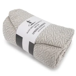 Plaid 240x260cm Mixte SPRING SUMMER Noir